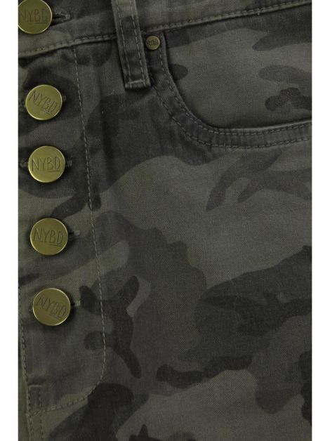 Calça Not Your Basic Denim Estampa Militar