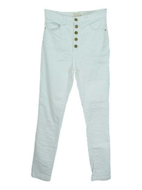 Calça Not Your Basic Denim Jeans Branca
