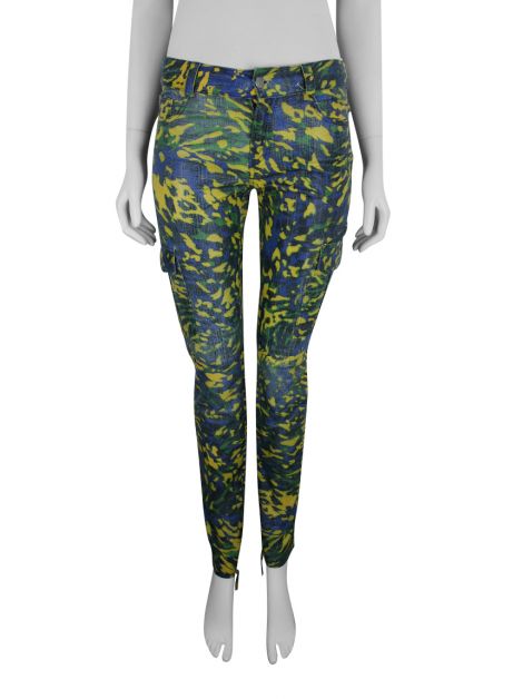 Calça Patricia Vieira Couro Estampado