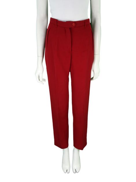 Calça Vertigo Alfaiataria Lã Vermelha