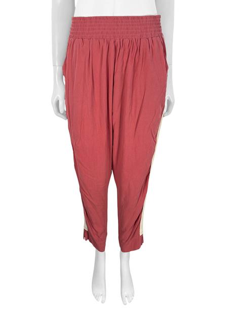 Calça Wasabi Tecido Rosa - OQ259 Original | Etiqueta Única