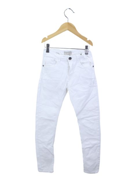Calça Zara Jeans Branco Infantil