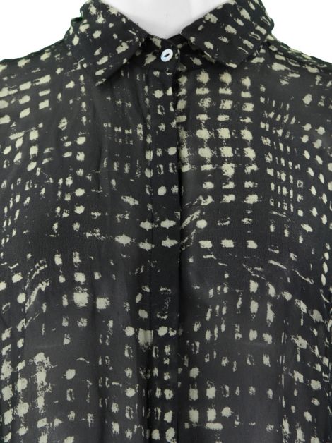 Camisa Animale Chemise de Seda Estampada