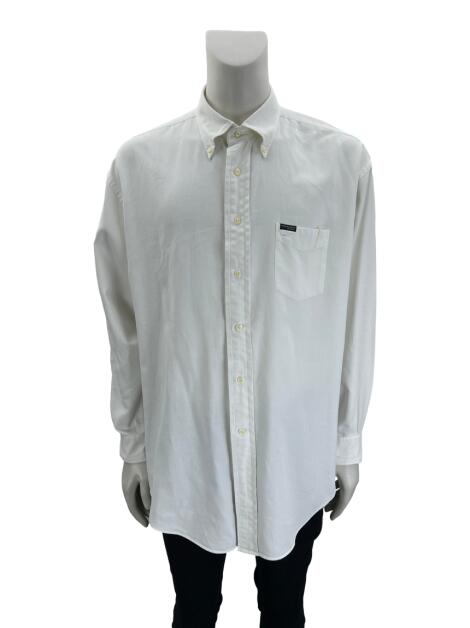 Camisa Façonnable Reta Branca Original - AQC25 | Etiqueta Única