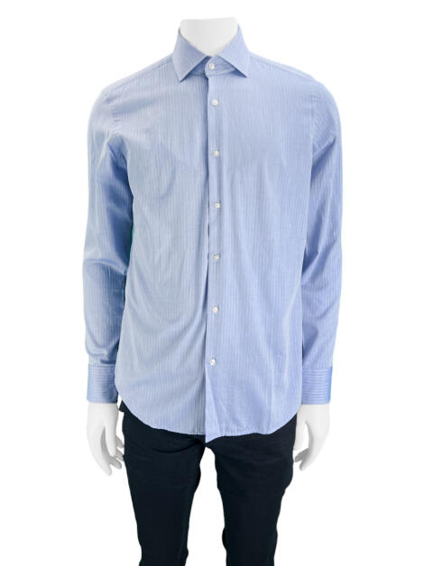 Camisa Hugo Boss Regular Fit Azul - GLK29 Original | Etiqueta Única