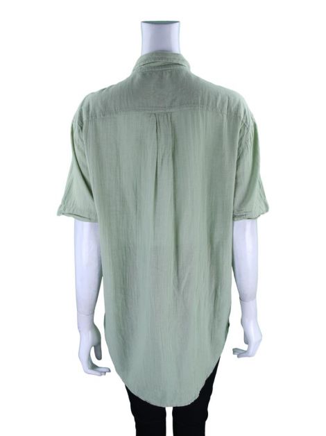 Camisa Osklen Manga Curta Verde