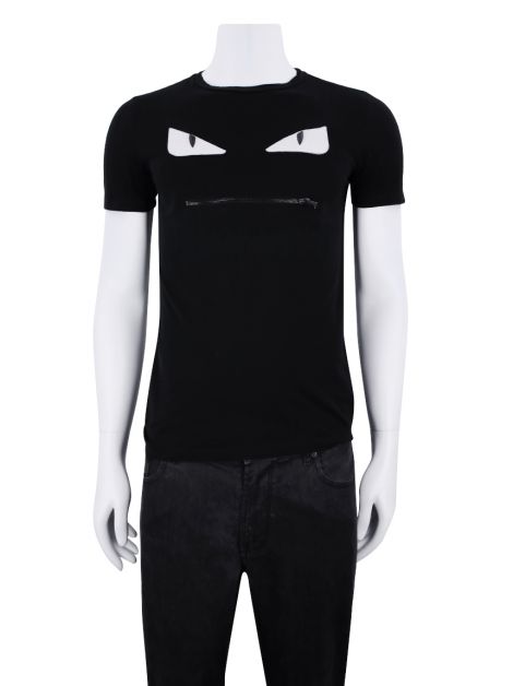 FENDI Tシャツ FENDI Camiseta De Algodão | Cinza | FARFETCH BR