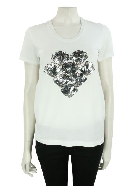 Camiseta Markus Lupfer Malha Off-white