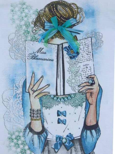 Camiseta Miss Bluemarine Tecido Verde