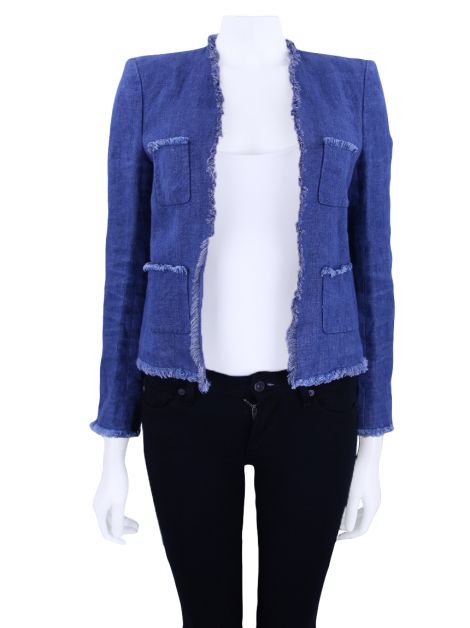 Casaco Joseph Denim Desfiado