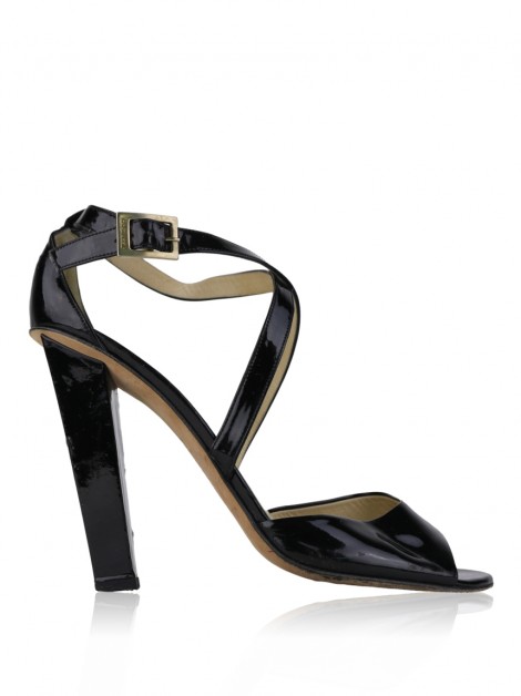Sandália Jimmy Choo Verniz Preto