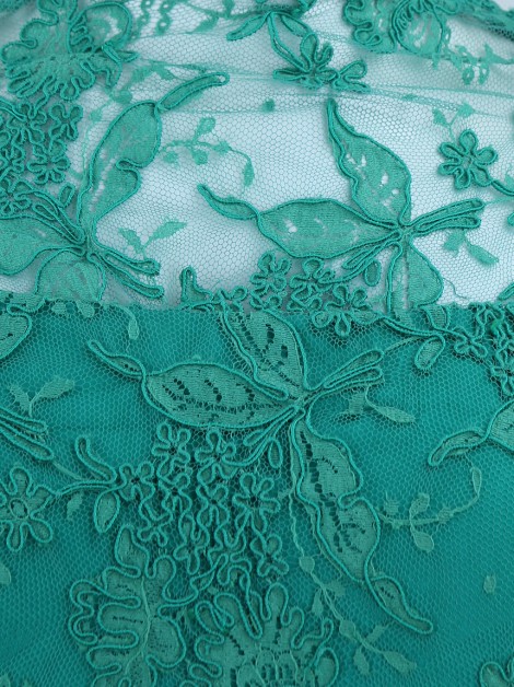 Vestido de Festa Issa London Renda Verde