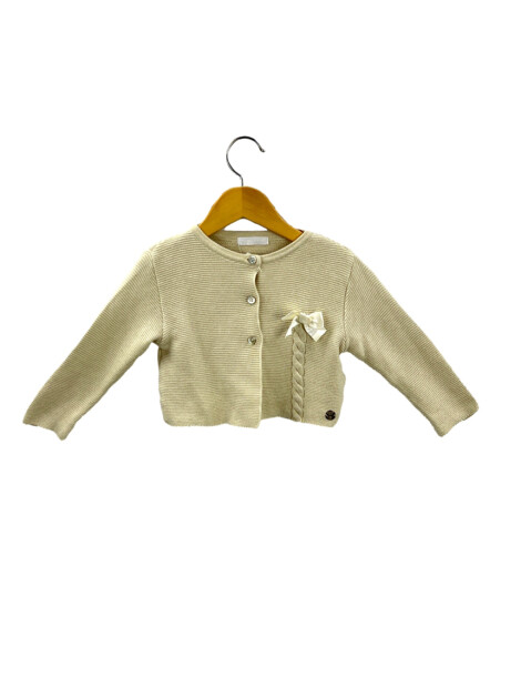 Casaco Paola Bimbi Tricot Bege