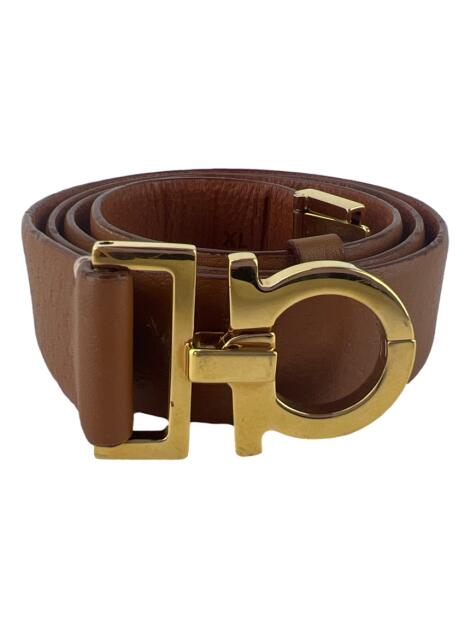 Cinto Salvatore Ferragamo Gancini Couro Marrom - FJW529 Original
