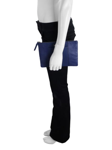 Clutch Cole Haan Pouch Azul Marinho