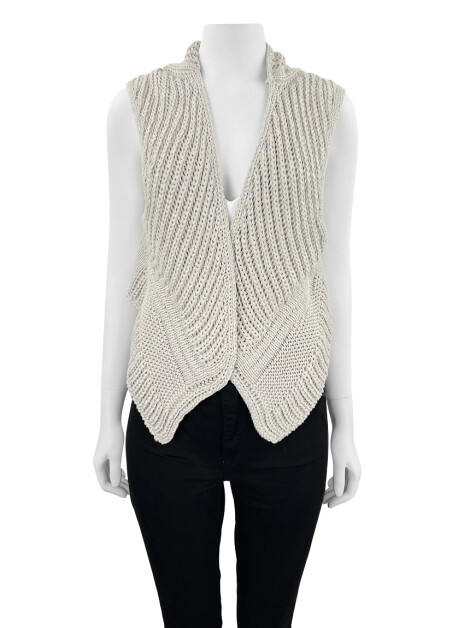 Colete Mara Mac Tricot Bege