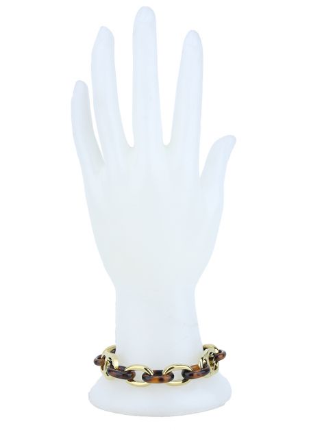 Conjunto Michael Kors Dourado Acetato