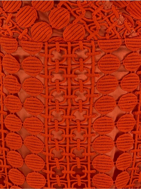 Vestido Olympiah Renda Laranja