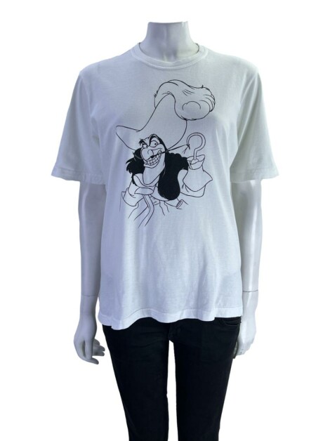 Blusa Herchcovitch; Alexandre Walt Disney Estampada Branca