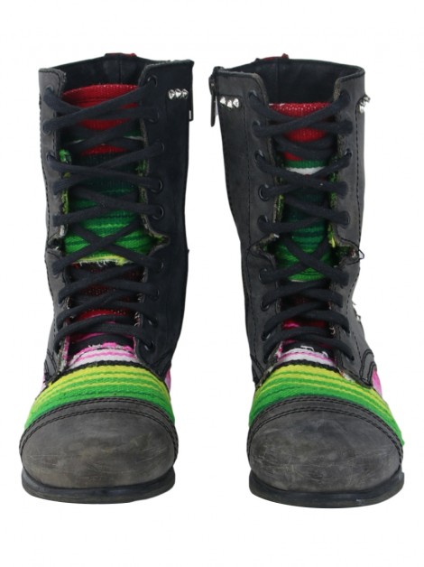 Coturno Steve Madden Camurça Cinza
