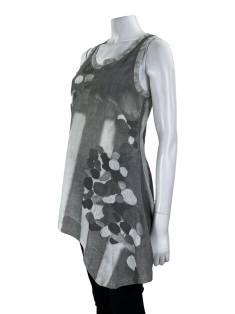 Blusa Maria Bonita Estampada Cinza