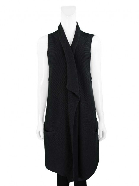 Colete H&M Tricô Preto