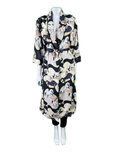 Casaco Amaro Kimono Estampado