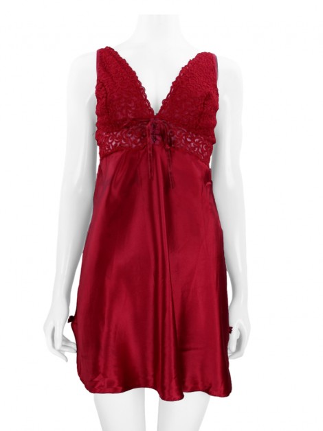 Camisola Fruit De La Passion Bordado Tecido Vermelho