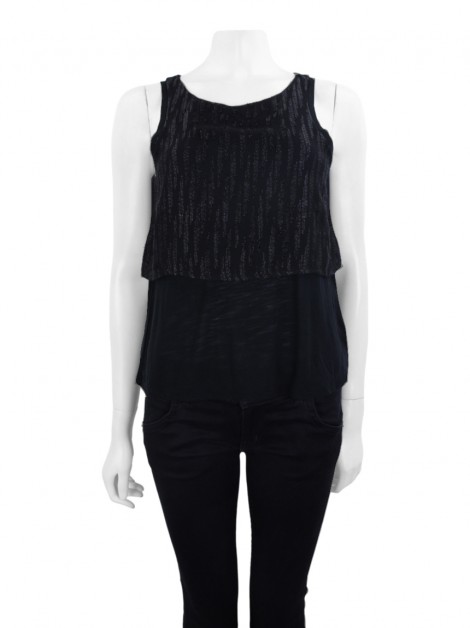 Blusa American Eagle Tecido Preto