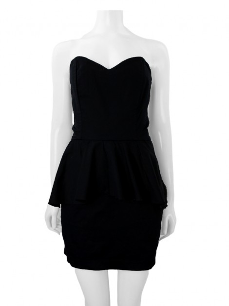 Vestido 284 Tecido Preto