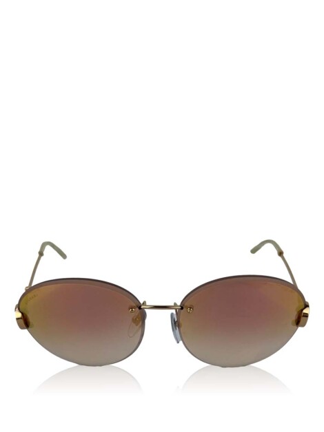 Óculos Bulgari 6091-B Espelhado Dourado