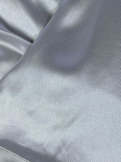 Blusa Badgley Mischka Amarração Prateada