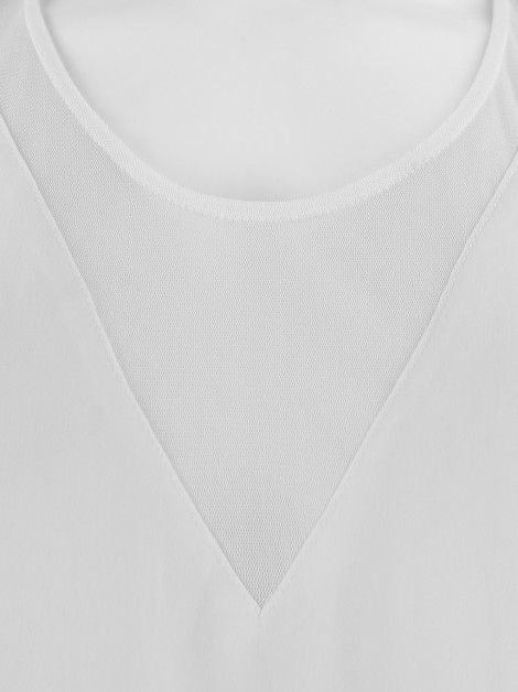 Blusa Helmut Lang Tecido Branco