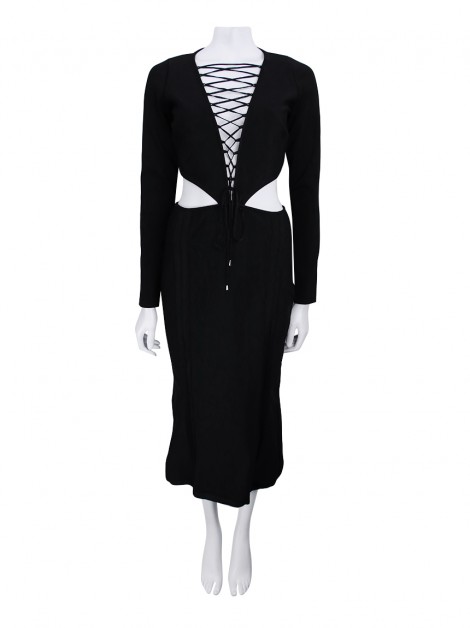 Vestido Skazi Bandagem Preto