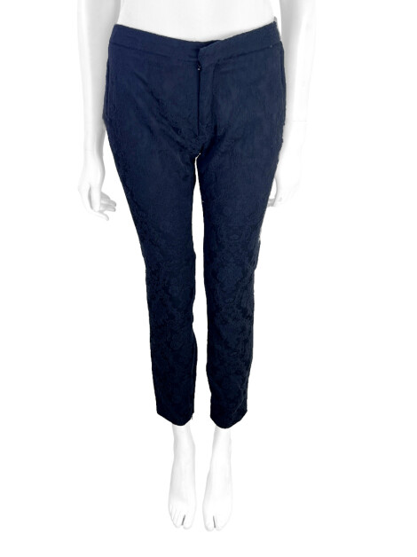 Calça Zara Texturizada Preta