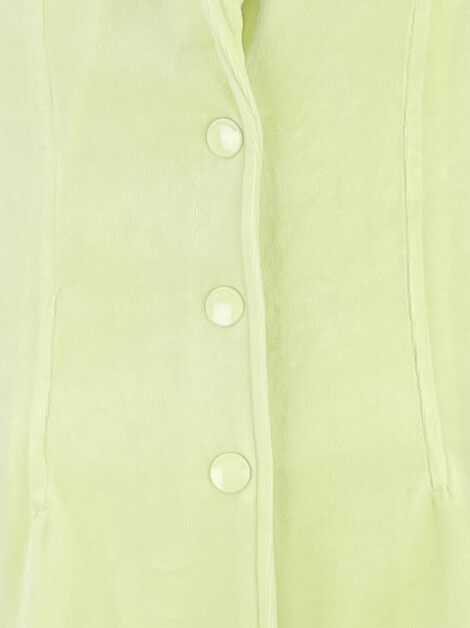 Casaco Alexander Wang Plush Amarelo Neon