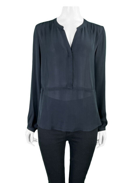 Camisa Comptoir Des Cotonniers Seda Preta