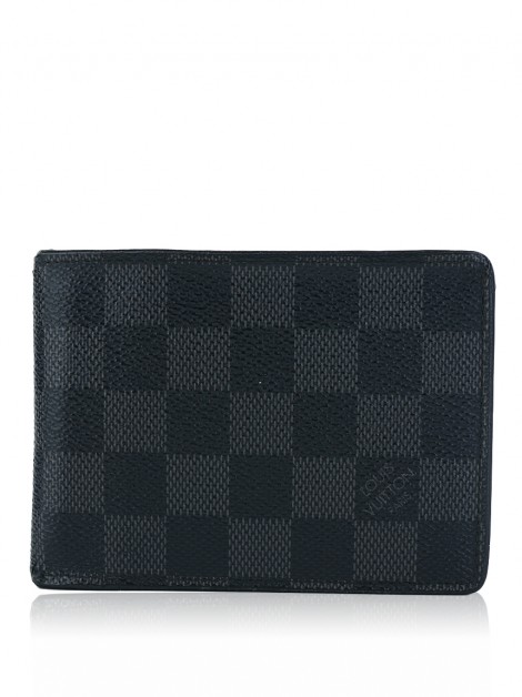 Carteira Masculina Louis Vuitton Multiple Damier Graphite