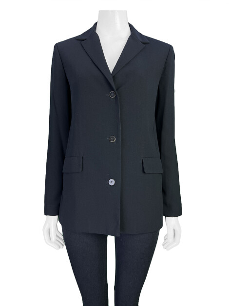 Blazer Andrea Saletto Tecido Preto