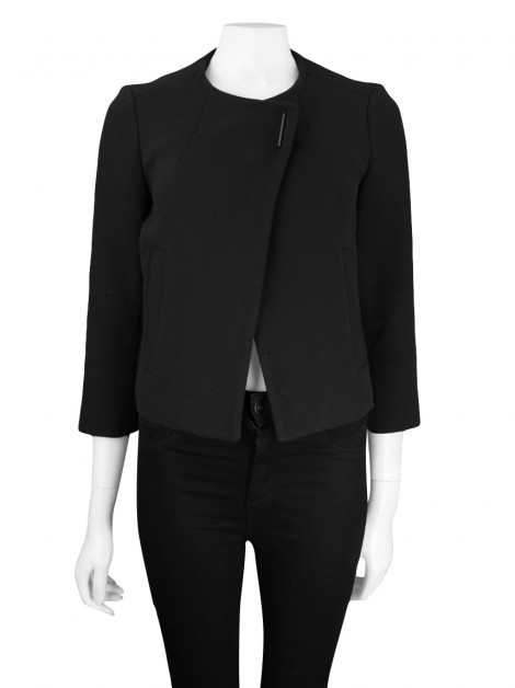 Blazer Tara Jarmon Amplo Preto