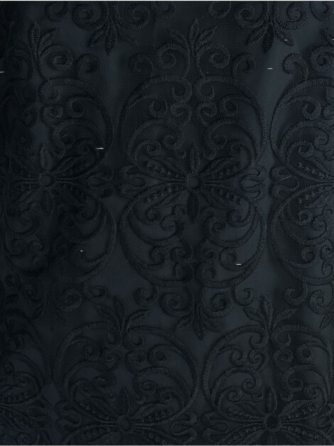 Vestido Dudalina Texturizado Preto