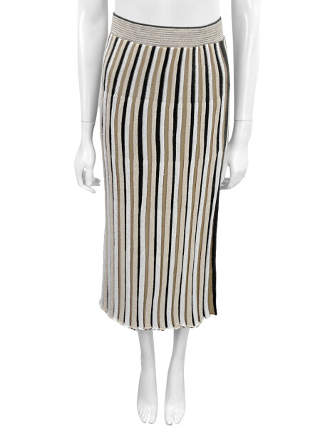 Saia Costume Tricot Plissada