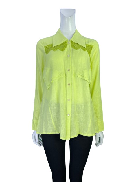 Camisa Erre Tecido Verde