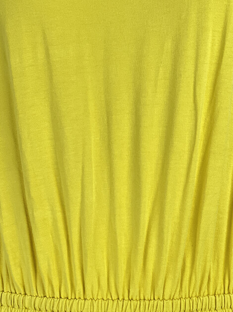 Vestido Maria Bonita Extra Tecido Amarelo