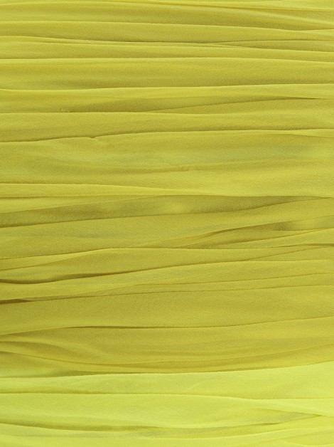 Vestido Giambattista Valli Seda Amarelo