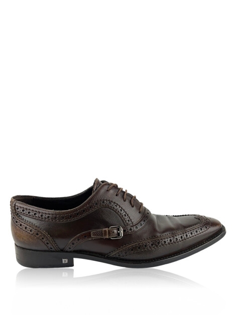 Loafer Louis Vuitton Couro Marrom