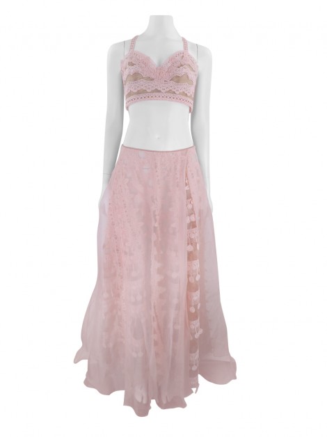 Conjunto Fabiana Milazzo Renda Rosa
