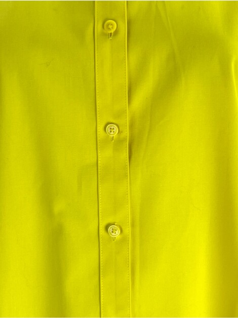 Camisa Jones New York Botões Amarela