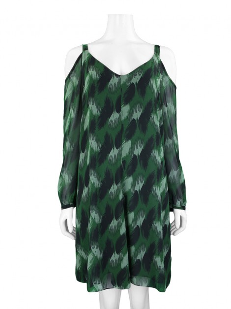 Vestido Cavendish Alças Verde