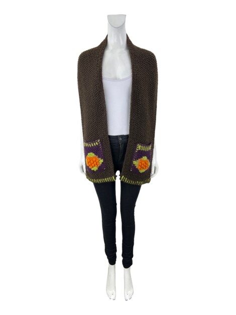 Cachecol MNG Tricot Marrom